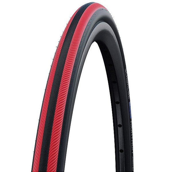 Pneu Cadeira de Rodas Schwalbe Active Rightrun 24x1 (25-540) Preto/vermelho