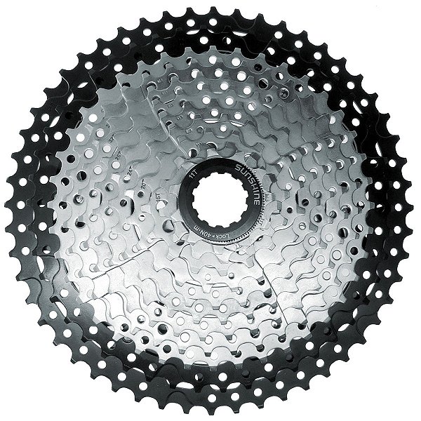 Cassete Sunshine Mtb 11v 11/52d Prata/preto