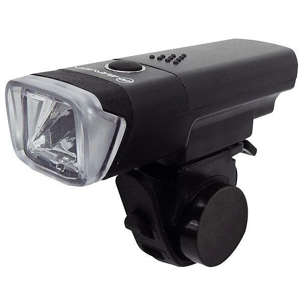 Farol Bicicleta Led Dianteiro Briviga 150 Lúmens Preto