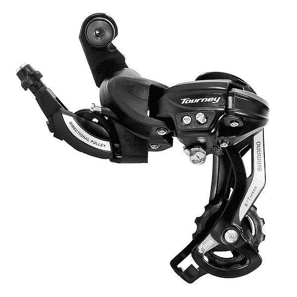 Câmbio Traseiro Shimano Tourney Rd-ty-500 6/7v Preto