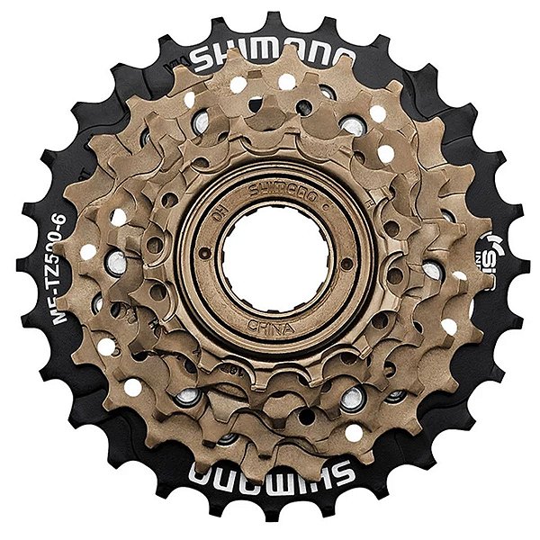 Roda Livre Shimano Tourney Mf-tz500 6v Bronze