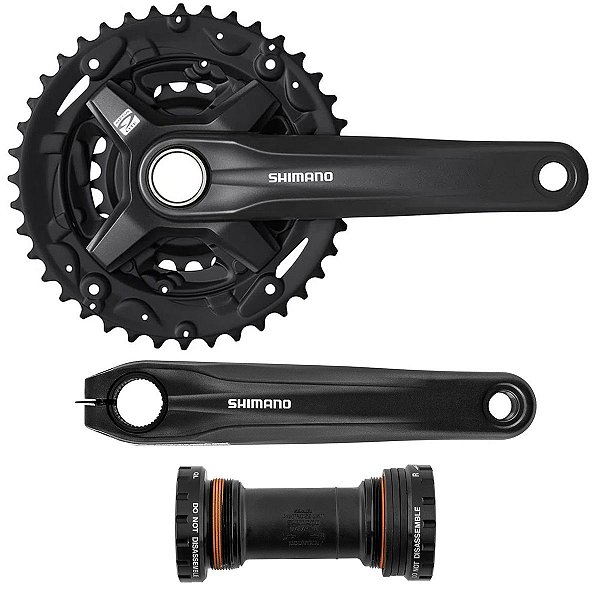 Pedivela Shimano Altus Fc-m210t Mega Lite C/ Mov. Integrado Bb-mt500