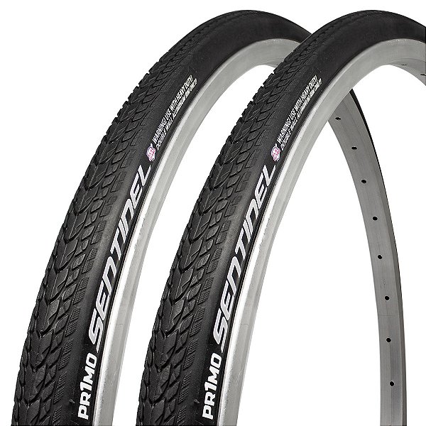 Kit 2 Pneus de Cadeira de Rodas PRIMO SENTINEL 24x1 (25-540) Preto