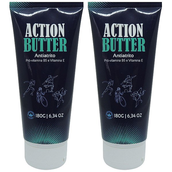 Kit 2 Cremes Anti Atrito Action Butter Tahoma Bisnaga 180g