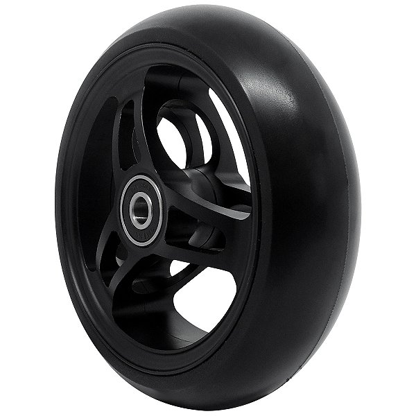 Roda Dianteira Cadeira de Rodas Primo 5x1.5 Alumínio Preto