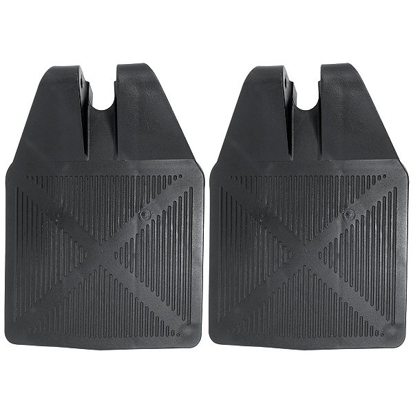 Kit 2 Apoio de Pé Pedal Cadeira de Rodas Adulto em Polipropileno