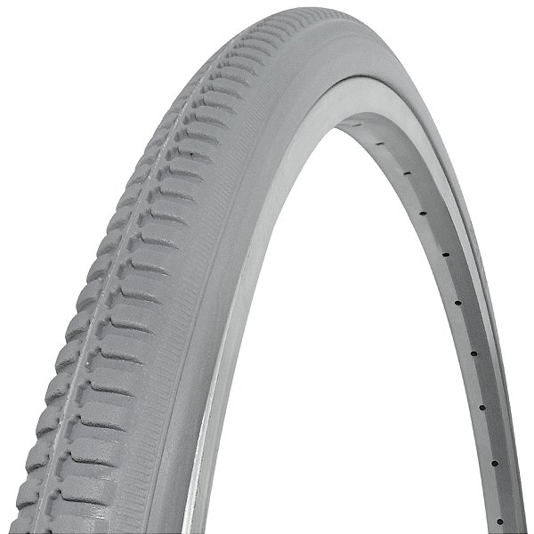 Pneu Maciço 24x1 3/8 (37-540) Movix para Cadeira de Rodas Cinza
