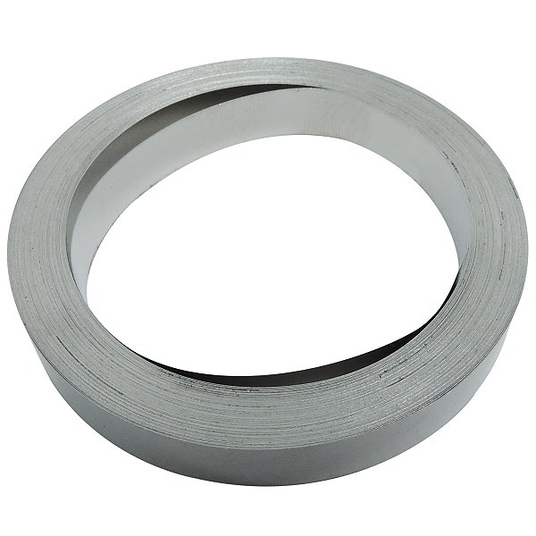 Fita Chapa Níquel para Bateria - 8x0,1mm - 10m Prata