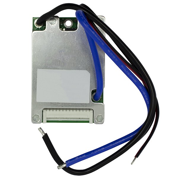Placa BMS E-Bike 48Vx25A 13S Prata