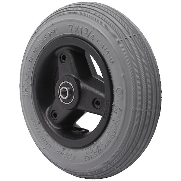 Rodinha Dianteira Cadeira de Rodas CST 7x1 3/4 Cinza