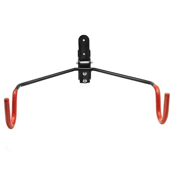 Suporte de Parede Calypso Horizontal Preto/Vermelho