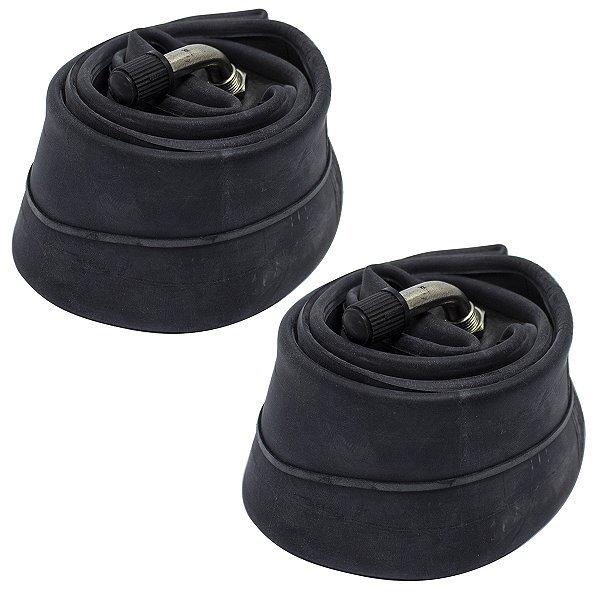Par de Câmaras 12 1/2 X 2 1/4 Hakuba para Cadeira de Rodas Válvula Wh767 Preto