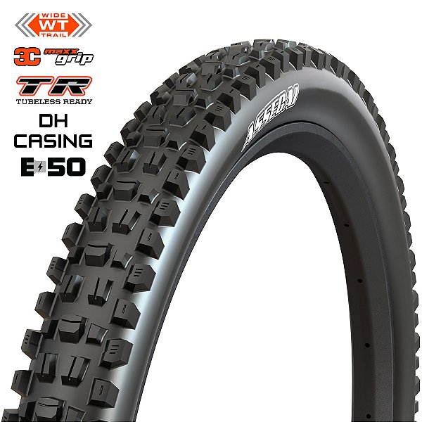 Pneu Maxxis ASSEGAI 29x2.50WT Dobrável 3CG/DH/TR/E50 Preto