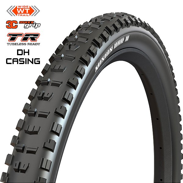 Pneu Maxxis MINION DHR II 27.5x2.50WT Dobrável 3CG/DH/TR Preto