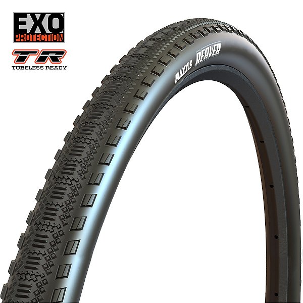 Pneu Maxxis REAVER 700x40C Dobrável EXO/TR 120TPI Preto
