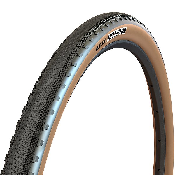 Pneu Maxxis RECEPTOR 700x40C Dobrável EXO/TR 120TPI Tanwall