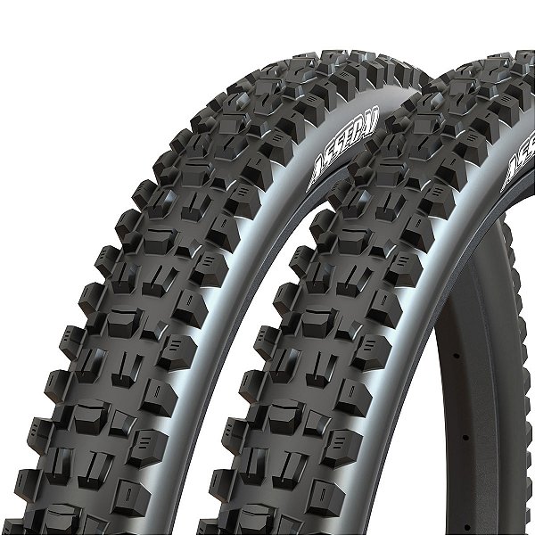 Pneus Maxxis ASSEGAI 27.5x2.60 Dobrável EXO/TR - Preto (Par)