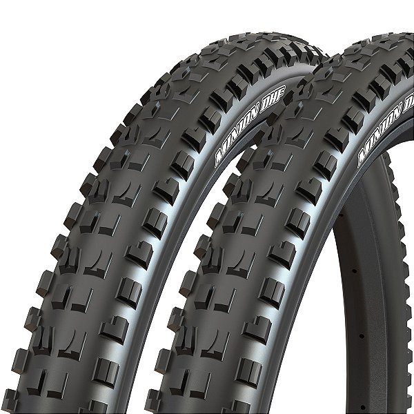 Pneus Maxxis MINION DHF 29x2.60 Dobrável EXO/TR - Preto (Par)