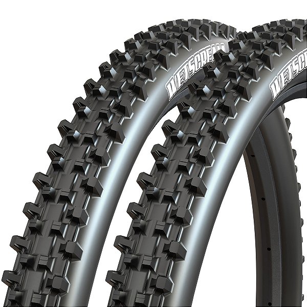 Pneus Maxxis WETSCREAM 27.5x2.50WT Dobrável 3CG/DH/TR - Preto (Par)