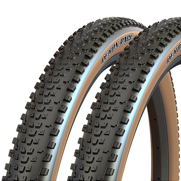 Pneus Maxxis REKON RACE 29x2.25 Dobrável EXO/TR - Tanwall (Par)