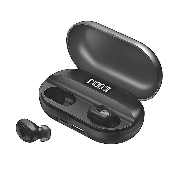 Fone de Ouvido Bluetooth (Sem Fio) Preto