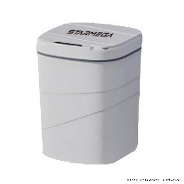 Lixeira com Sensor Automático 14l Branca