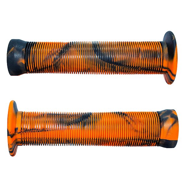 Manopla Cly Urban Pro Bmx Freeride 145mm Laranja