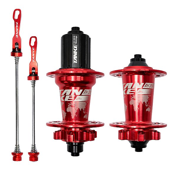 Cubo 36f Tanke Th390 Alumínio 8/9/10/11/12V Barulhento Vermelho