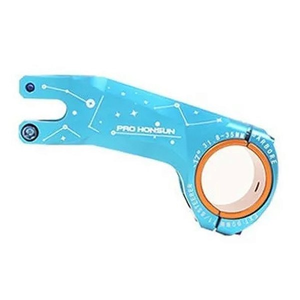 Mesa Ahead 31.8X90mm -17º Pro Honsun 555 Alumínio Azul
