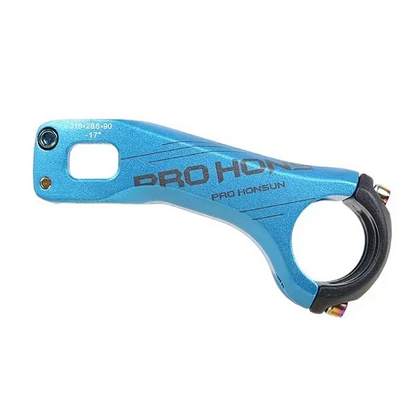 Mesa Ahead 31.8X70mm -17º Pro Honsun 037a Alumínio Azul