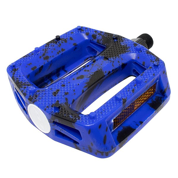 Pedal Plataforma 9/16 Cly Urban Pro em Pp Azul/preto