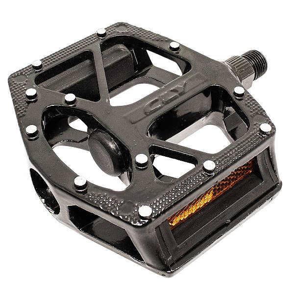 Pedal Plataforma 9/16 Cly Terra em Alumínio Preto