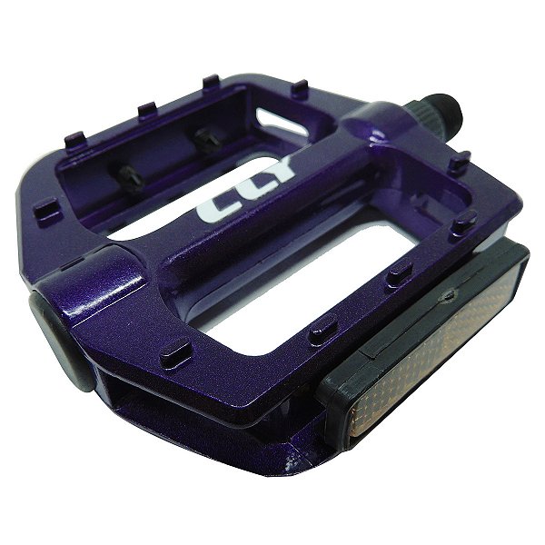 Pedal Plataforma 9/16 Cly Pro Force em Alumínio Roxo
