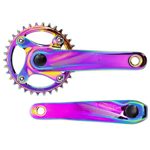 Pedivela Bike Cly 34d 170mm Alumínio Camaleão
