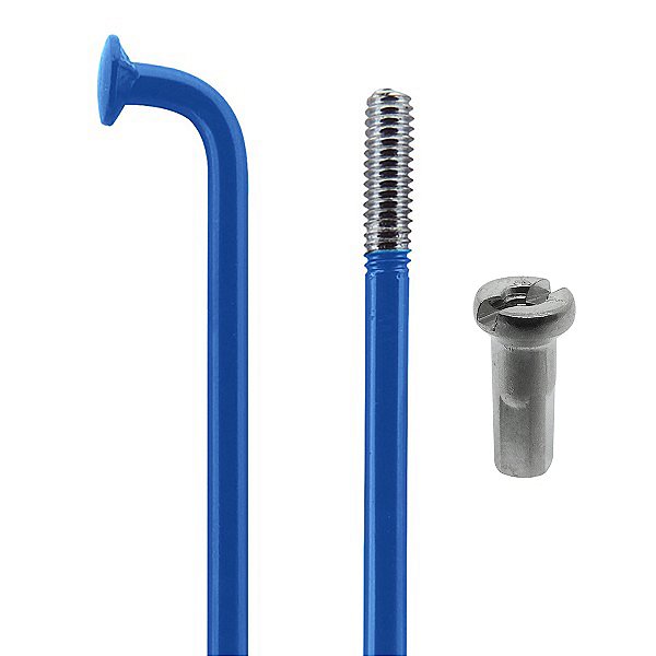 Raio Aço Azul 2x255mm com Nipples (144 Un)