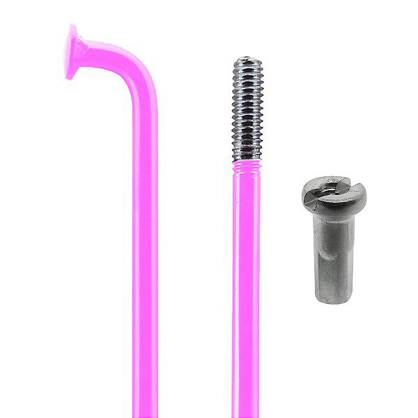 Raio Aço Rosa 2x255mm com Nipples (144 Un)