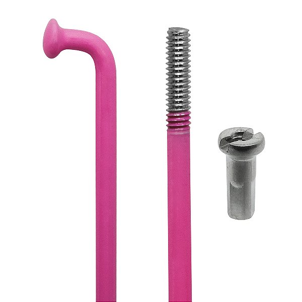 Raio Aço Rosa 2x255mm com Nipples (144 Un)
