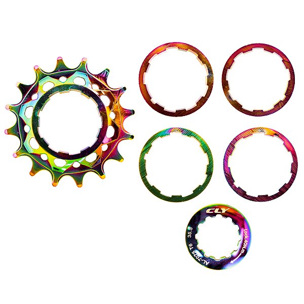 Kit Conversão Single Speed 16d Cly Camaleão