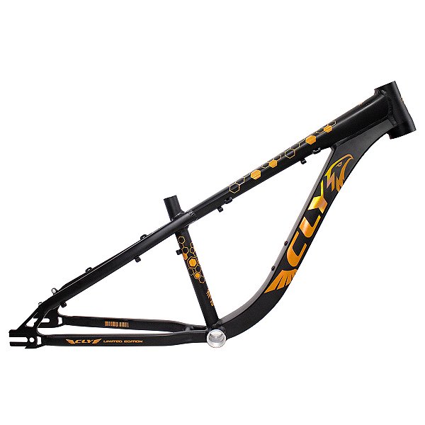 Quadro Cly Eagle Aro 26x13 Alumínio Preto/dourado