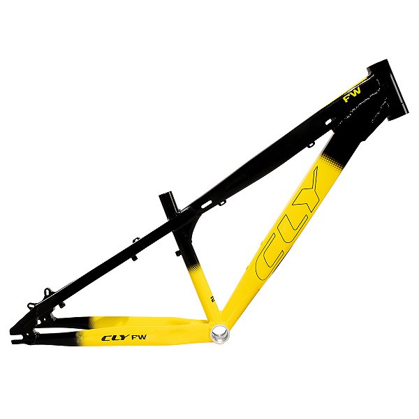 Quadro Cly Fw Aro 26x13 Alumínio Preto/amarelo