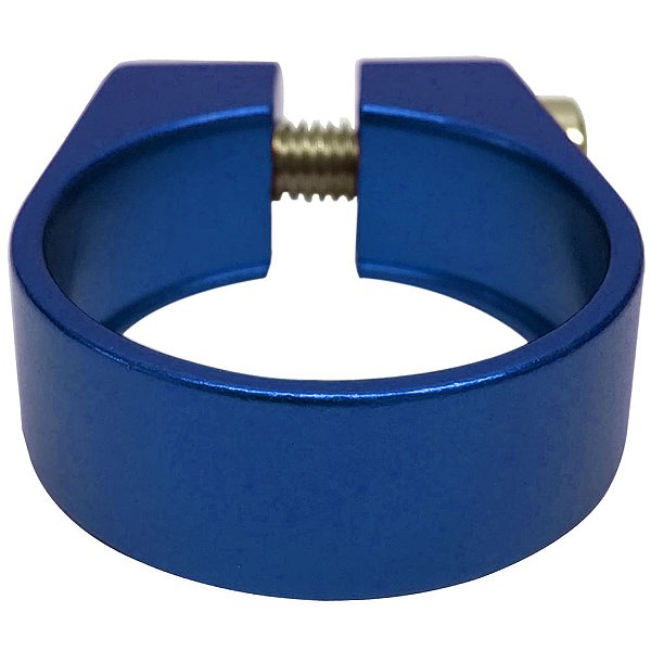 Abraçadeira de Selim Cly Components 31.8mm em Alumínio Azul