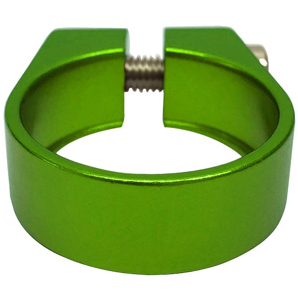 Abraçadeira de Selim Cly Components 31.8mm em Alumínio Verde