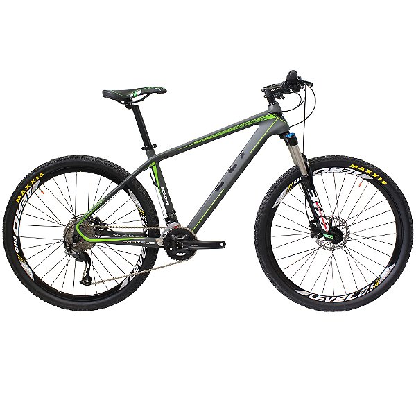 Bicicleta Cly 27.5 Protheus 18.5 Carbono Câmbio Shimano 27 Marchas Freio a Disco Hidráulico