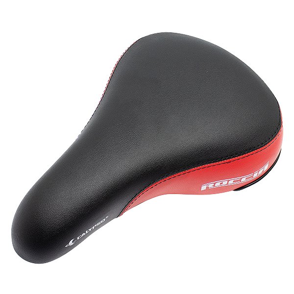 Selim Calypso Roccia Bmx 24x16cm Preto/Vermelho