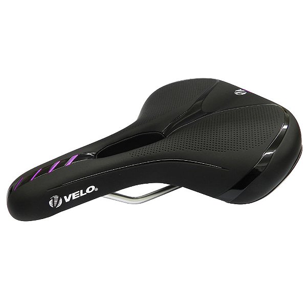 Selim Velo CLV-8136 Vazado Preto/Roxo