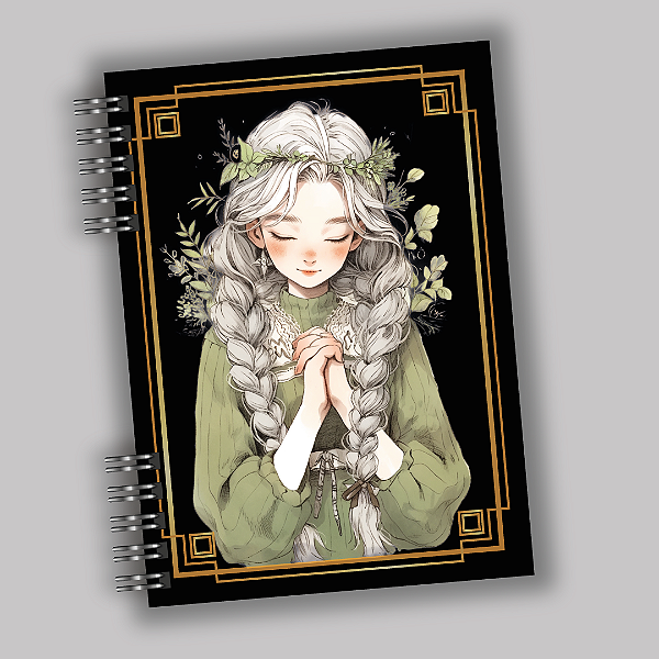 Caderno Bruxa Anime 4