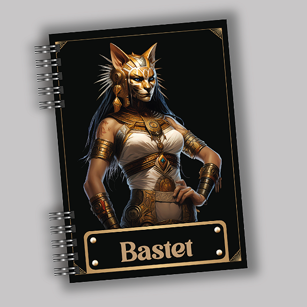 Caderno Deusa Bastet
