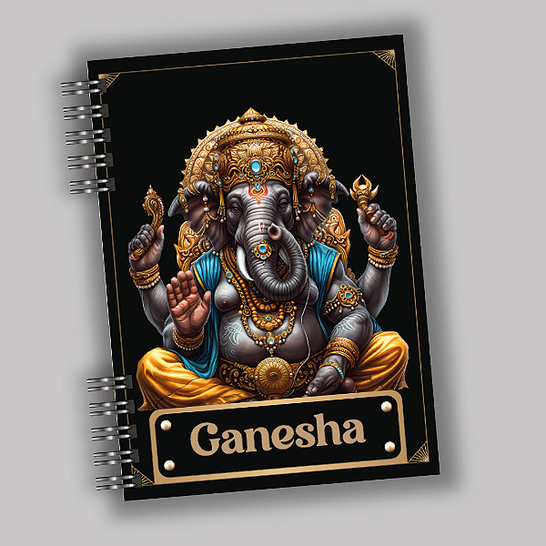 Caderno Deus Ganesha
