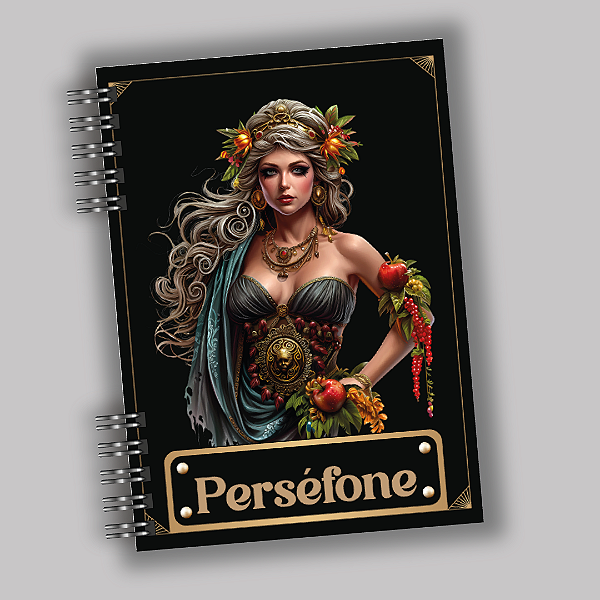 Caderno Deusa Perséfone