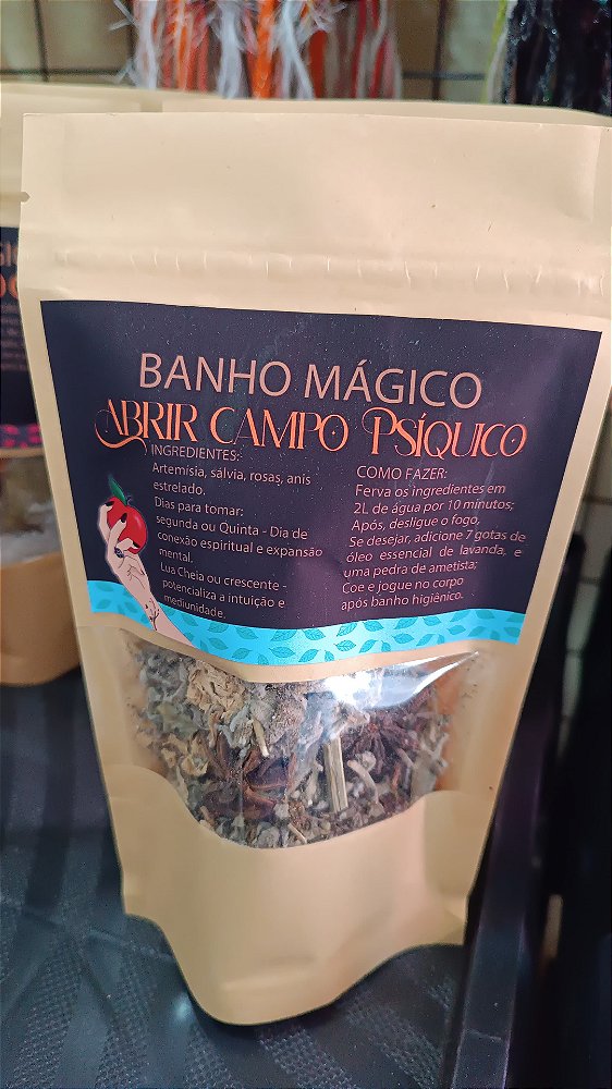 Banho Mágico - Abrir campo Psíquico